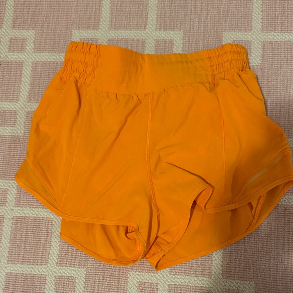 lululemon athletica Bright Orange Hottie hot 2.5 in